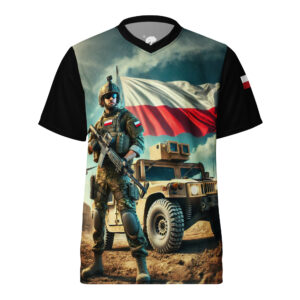 Koszulka fullprint WOJSKO - RATEL WEAR