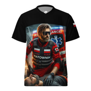 Koszulka fullprint RATOWNIK MEDYCZNY - RATEL WEAR