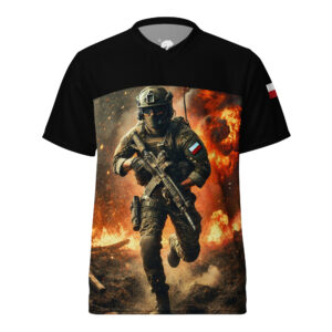Koszulka fullprint WOJSKO - RATEL WEAR