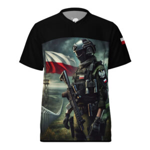 Koszulka fullprint STRAŻ GRANICZNA - RATEL WEAR