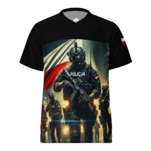 Koszulka fullprint POLICJA - RATEL WEAR