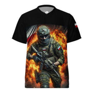 Koszulka fullprint WOJSKO - RATEL WEAR