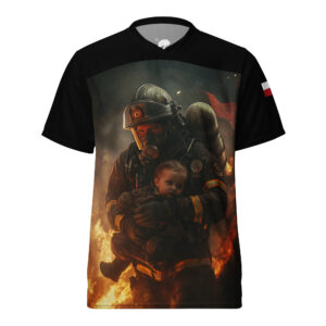 Koszulka fullprint STRAŻ POŻARNA - RATEL WEAR