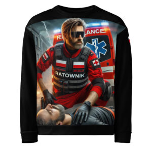 Bluza fullprint RATOWNIK MEDYCZNY - RATEL WEAR