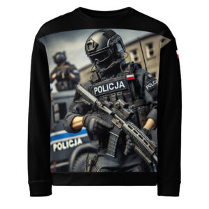 Bluza fullprint POLICJA - RATEL WEAR