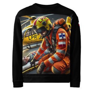 Bluza fullprint LOTNICZE POGOTOWIE RATUNKOWE - RATEL WEAR
