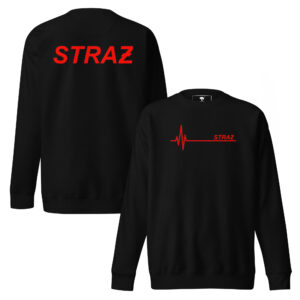 Bluza premium z nadrukiem STRAŻ PULS - RATEL WEAR